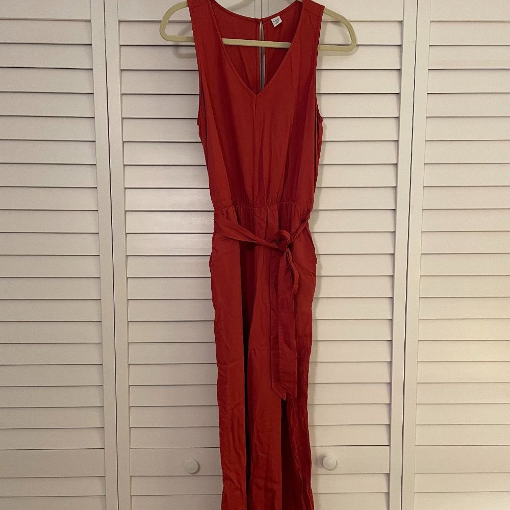 Rust Red Jumpsuit
